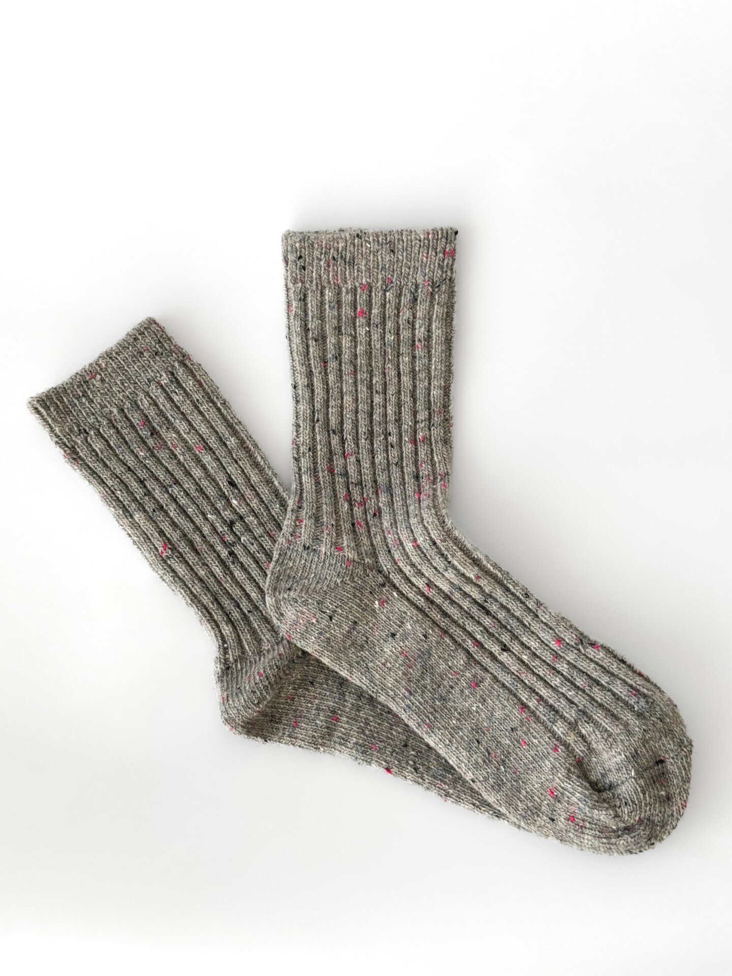 Skarpetki standard, szary melanż