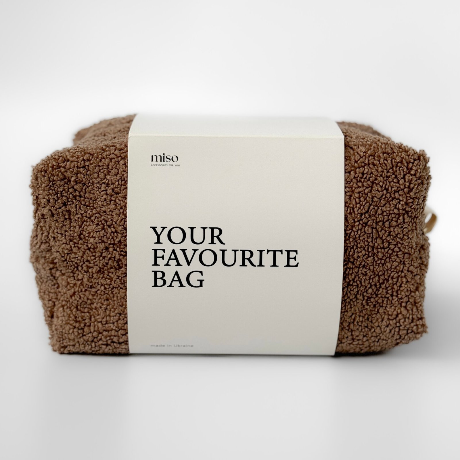 Kosmetyczka TEDDY duża, brązowa