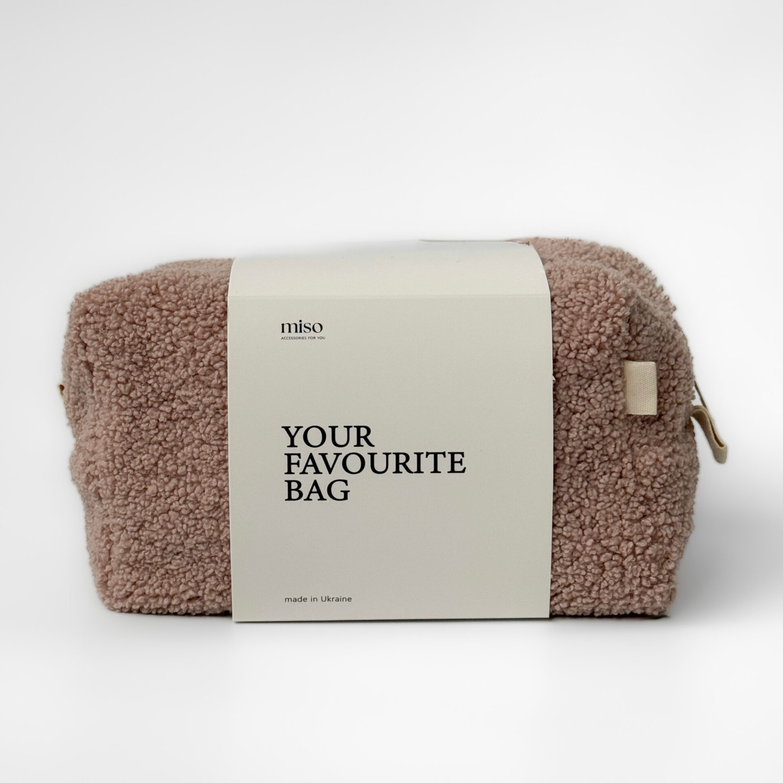 Kosmetyczka TEDDY duża, pudrowa