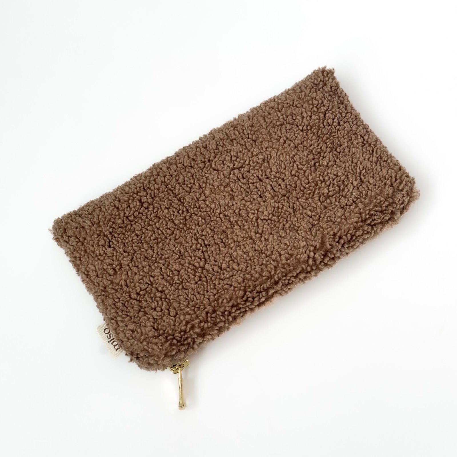 Kosmetyczka TEDDY kopertowa, brązowa