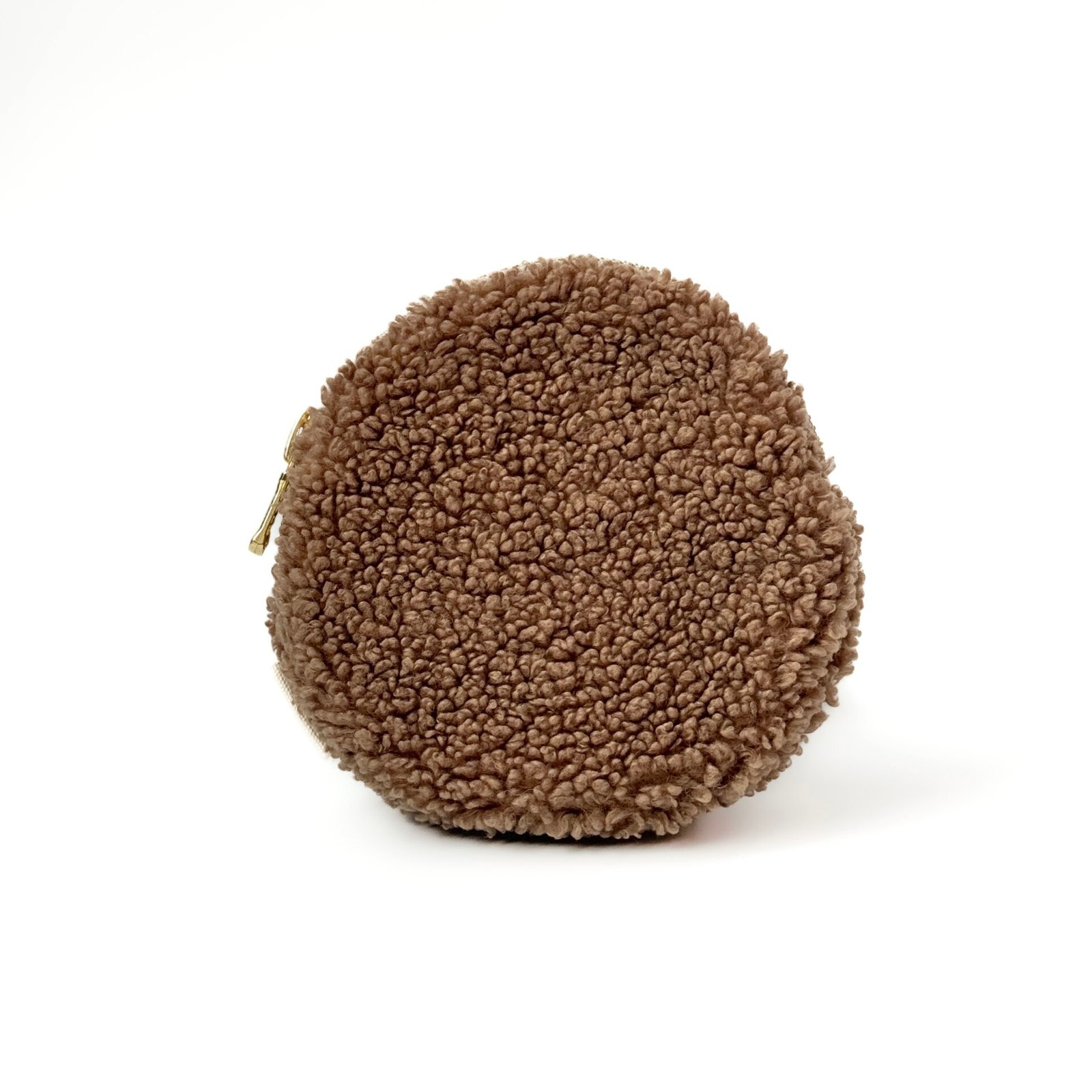 Kosmetyczka TEDDY okrągła, brązowa