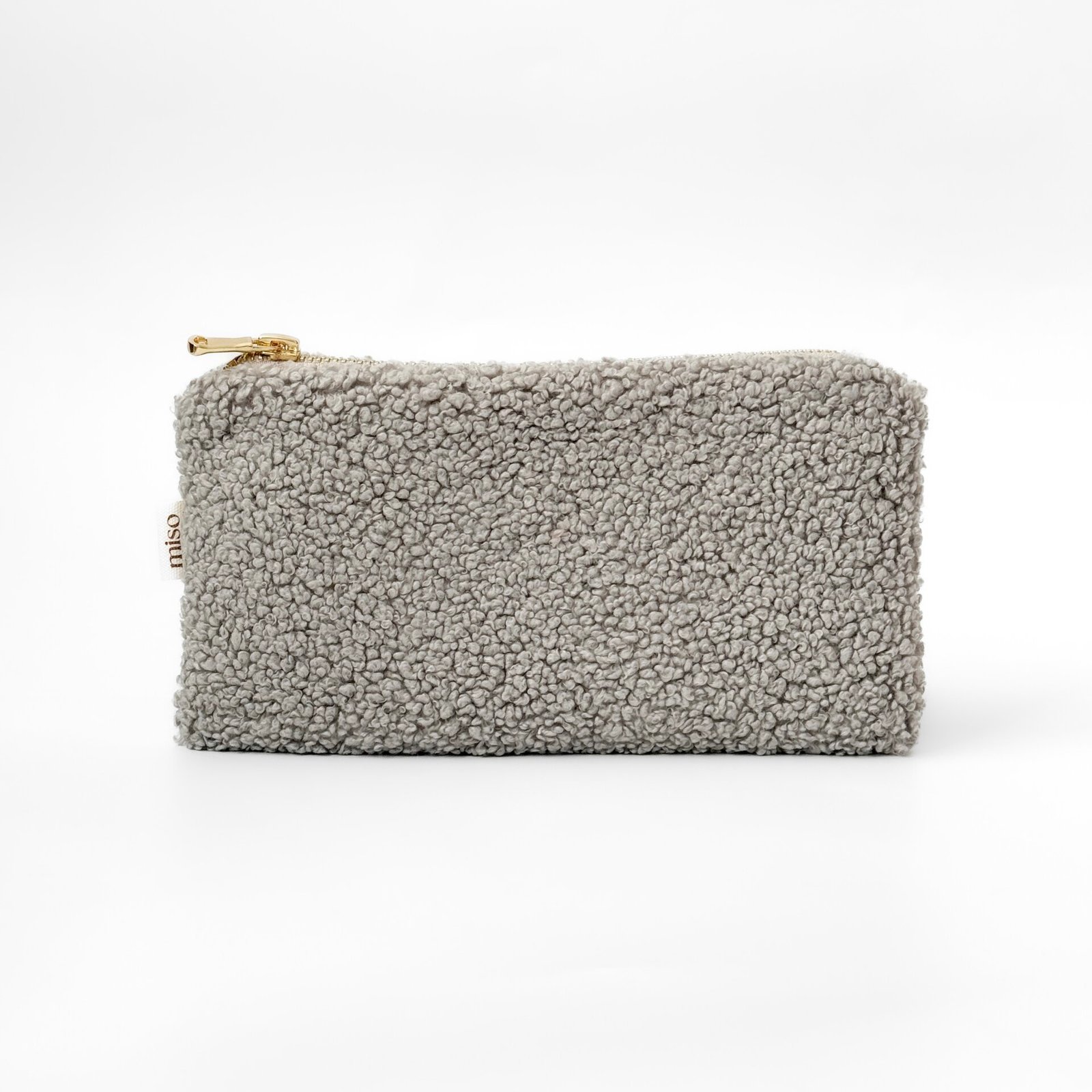 Kosmetyczka TEDDY kopertowa, szara