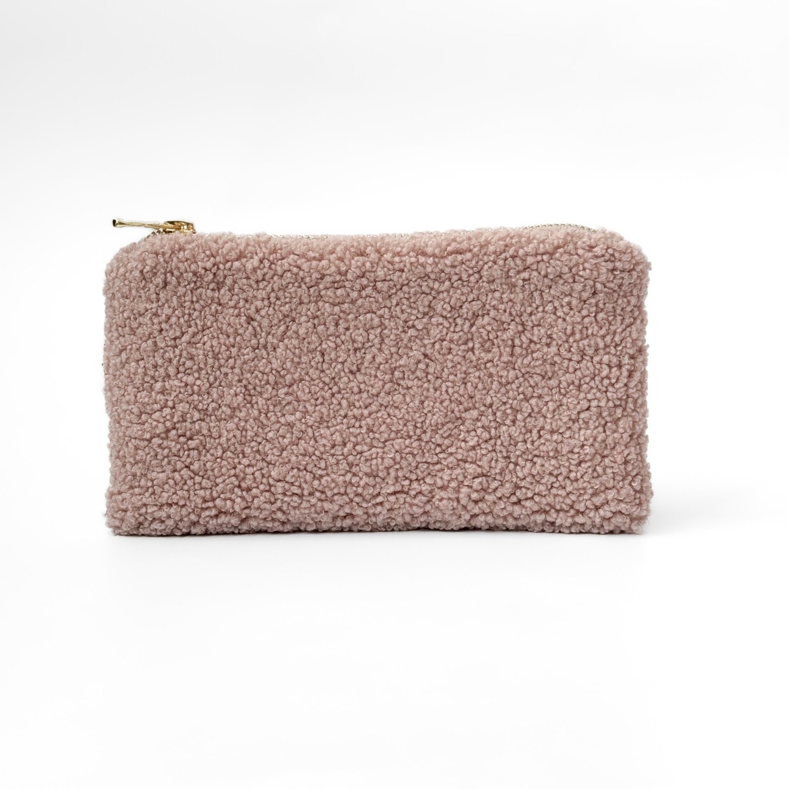 Kosmetyczka TEDDY kopertowa, pudrowa